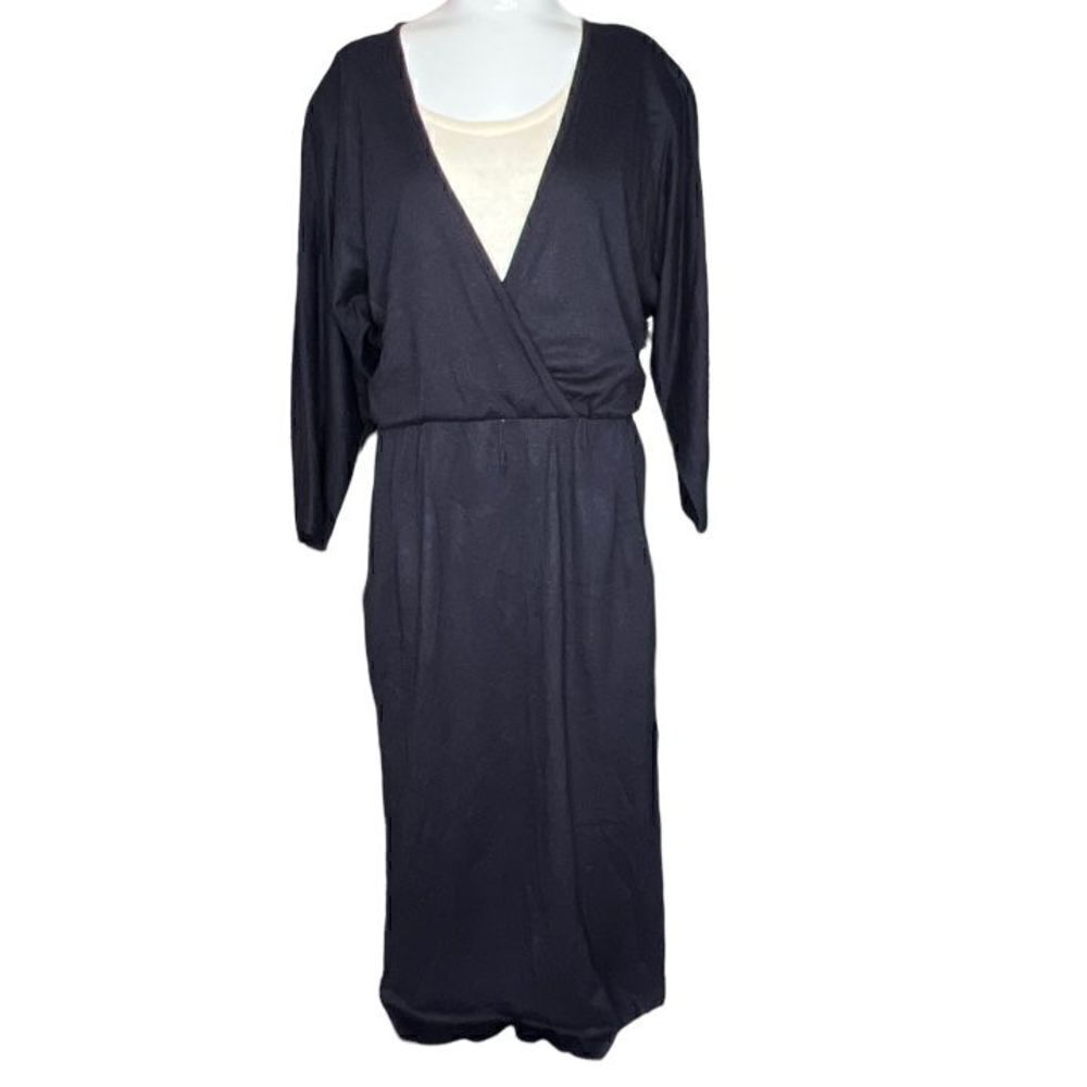 Vintage long dress with pockets